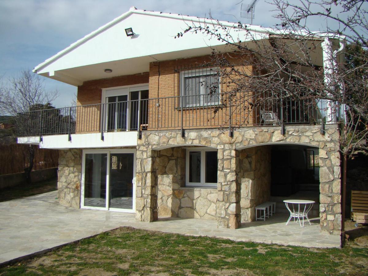 Chalet Con Piscina Y Bbq Para 10 Personas San Martín de Valdeiglesias Eksteriør bilde